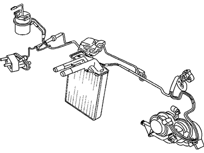 Mopar 5066510AA Air Conditioner And Heater Actuator