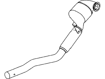 2007 Jeep Compass Catalytic Converter - 5105452AB
