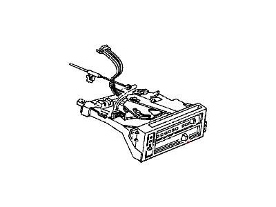 Mopar 5015738AA Air Conditioner And Heater Control