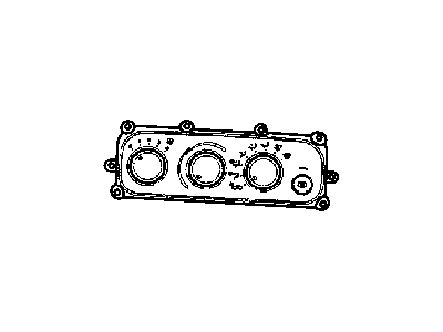 Mopar 5058100AD Air Conditioning And Heater Control