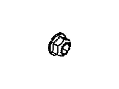 Mopar 5086764AA Nut-Hexagon