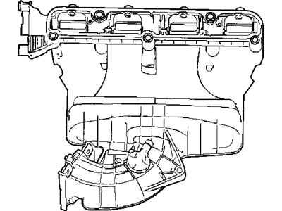 Chrysler 200 Intake Manifold - 4593916AA