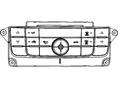 Mopar 55111924AG Air Conditioner And Heater Control