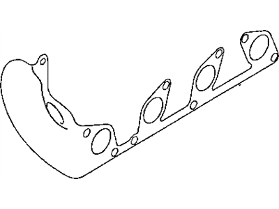 2008 Jeep Compass Exhaust Manifold Gasket - 68021543AA