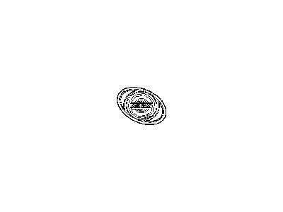 Chrysler Town & Country Emblem - 4574844