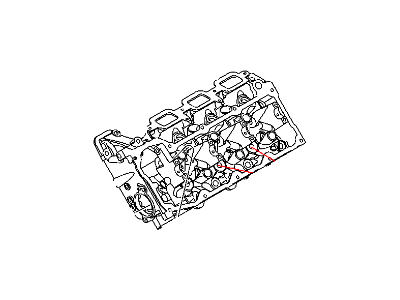 Dodge Nitro Cylinder Head - R6637056