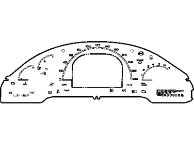 Chrysler Pacifica Speedometer - 56044992AC