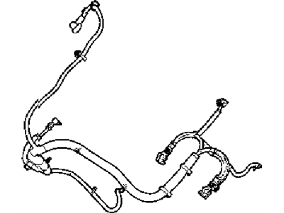 Jeep Wrangler Battery Cable - 56051601AC