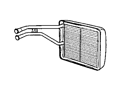 Jeep Wrangler Heater Core - 4874045