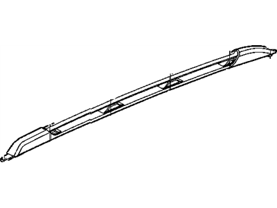 Mopar 1JZ851S2AA Base-Roof Rail