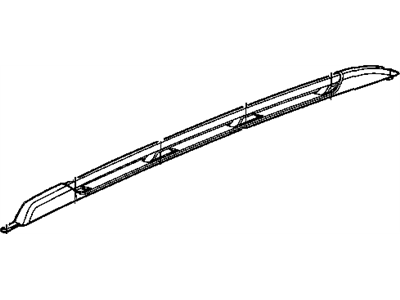 Mopar 1JZ841B6AA Base-Roof Rail