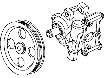 Mopar R8034334AB Kit-Pump & PULLEY