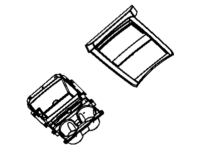 Mopar 1DK561D1AE BOX/BIN-Floor Console