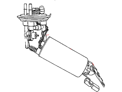 Mopar 5175966AA Fuel Pump/Level Unit Module Kit
