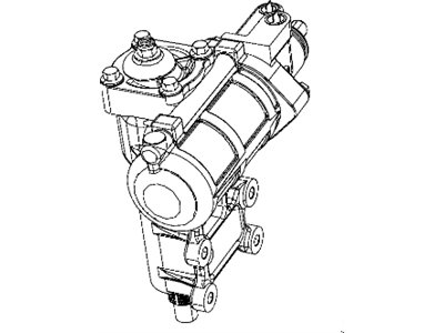 Mopar 68052897AB Power Steering Gear