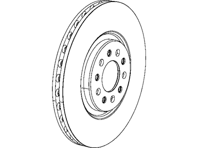 Chrysler Brake Dust Shield - 68225028AA