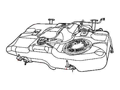 Dodge Caliber Fuel Tank - 4578290AD