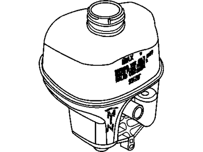 Mopar 68054878AA Reservoir-Brake Master Cylinder