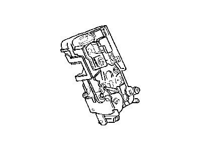 Dodge Viper Door Latch Assembly - 4763186AB
