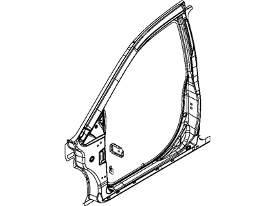 Mopar 4894748AB Panel-Body Side Aperture Front