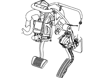 Mopar 52121952AA Pedal-Accelerator