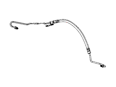 Jeep Compass Power Steering Hose - 5105975AE