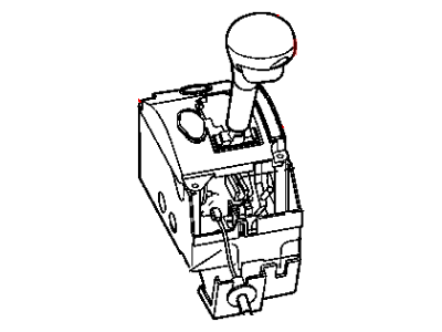 Dodge Intrepid Automatic Transmission Shift Levers - 4578148AA