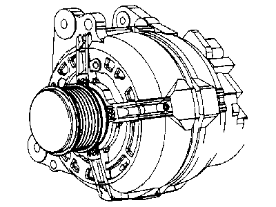 Mopar 5033757AB ALTERNATR-Engine