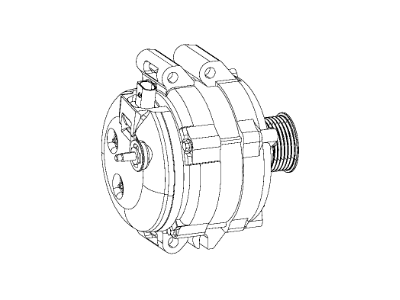Mopar 56029696AA Generator-Engine