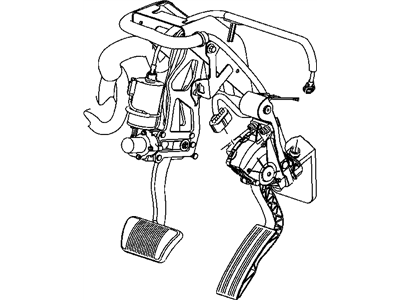Mopar 52109760AB Pedal-Accelerator