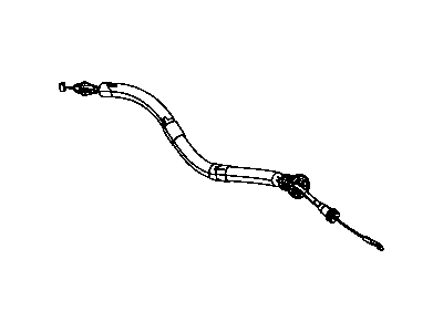 Mopar 68104035AA Cable-Inside Handle To Latch
