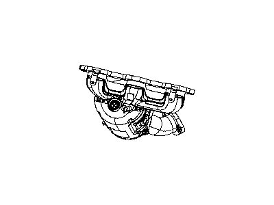 Mopar 5171142AB Exhaust Manifold And Catalytic Converter