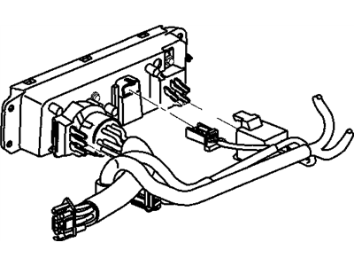 Mopar 5013833AA Air Conditioner And Heater Vacuum Switch