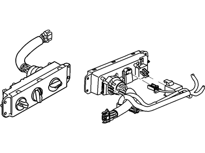 Mopar 55037472AB Air Conditioner And Heater Control