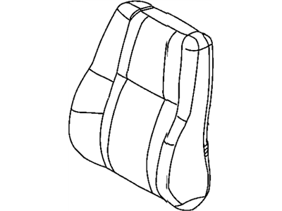 Mopar 5RV36DX9AA Front Seat Back Cover