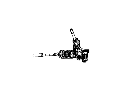Mopar 5105046AD Power Steering Rack And Pinion