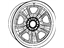 Mopar 4895425AD Spoke Wheel 18X7.5 Steel Rim