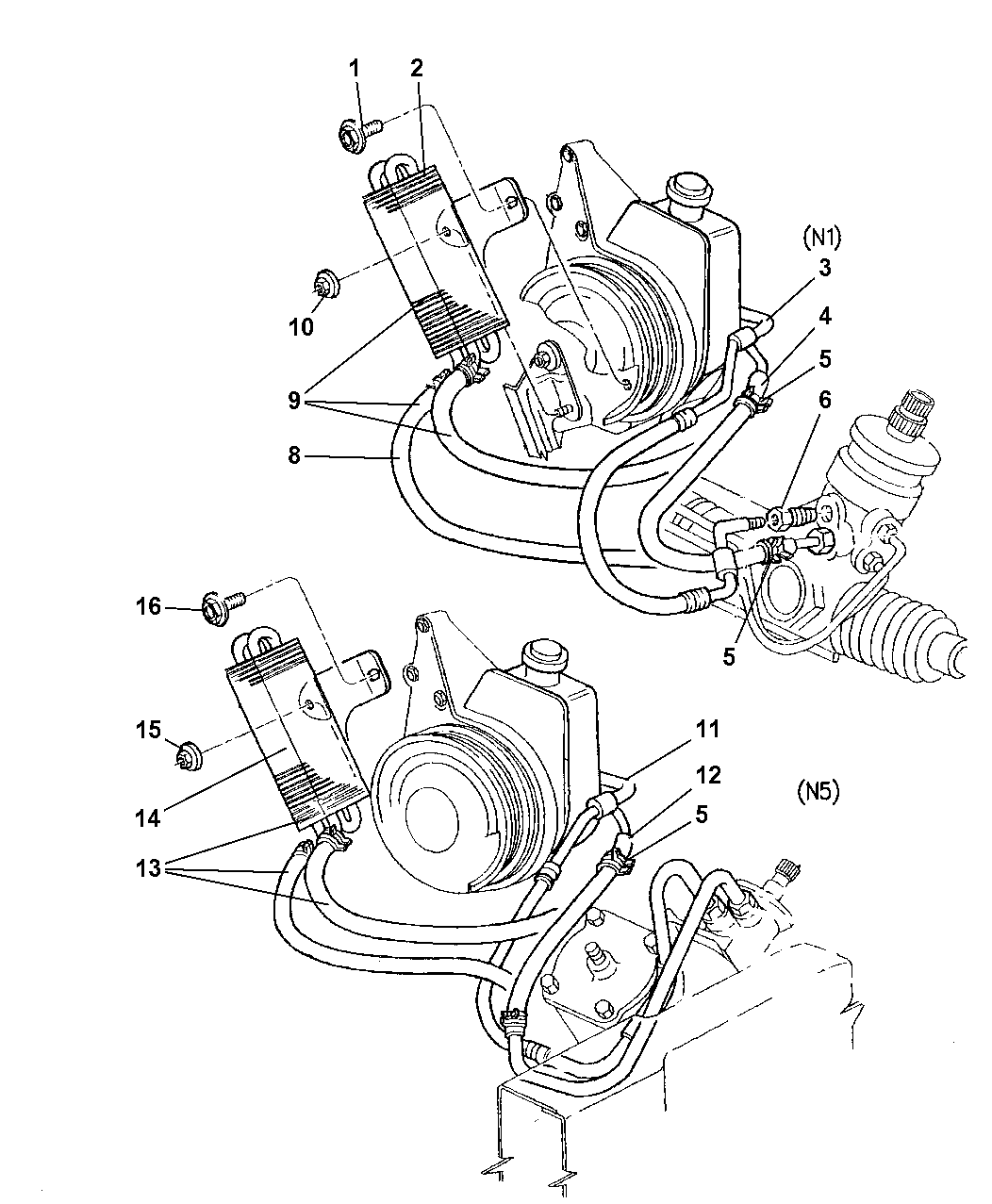 5058397AC Genuine Dodge HOSERADIATOR OUTLET