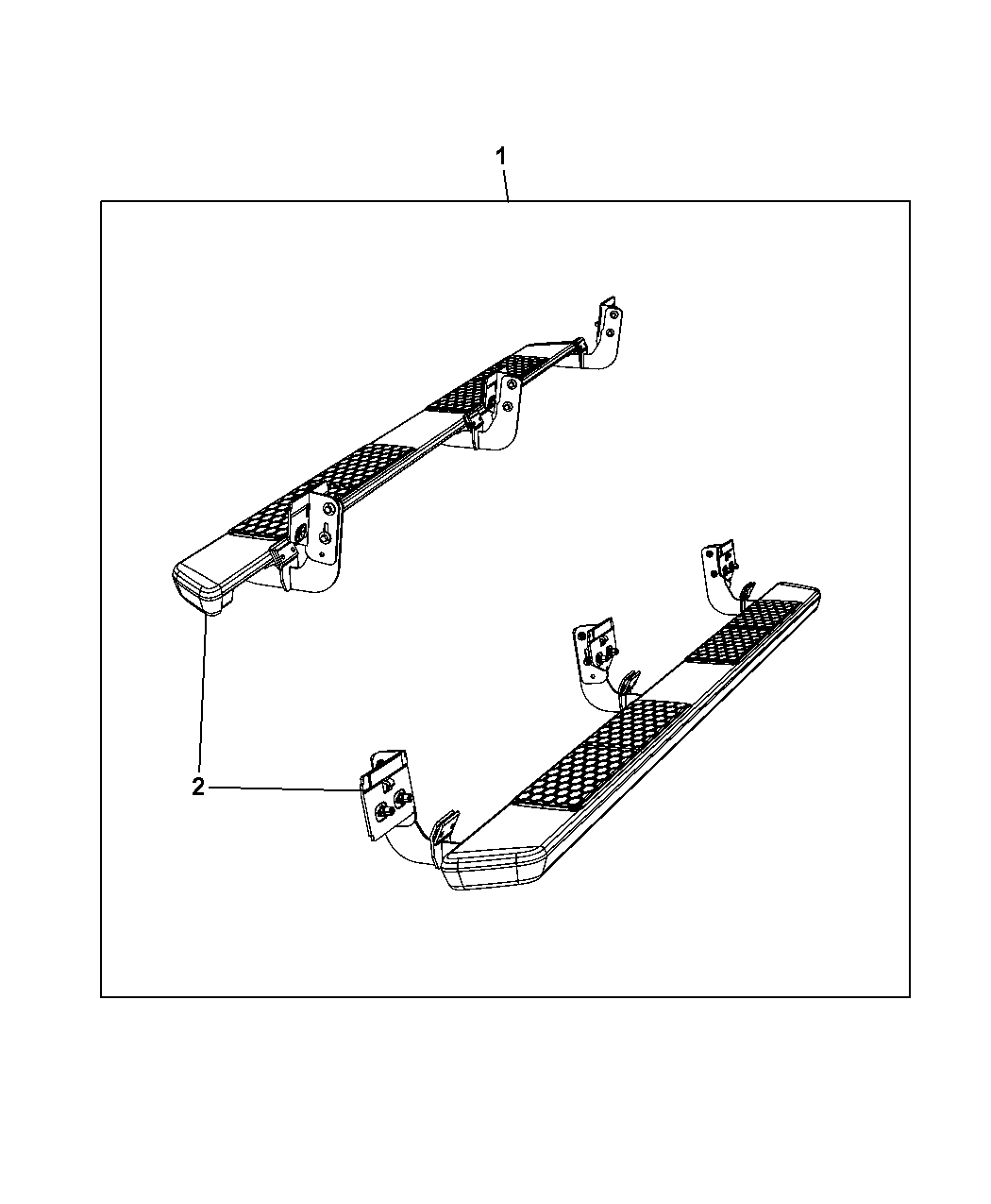2009 Jeep Liberty Forks & Rail - Thumbnail 1