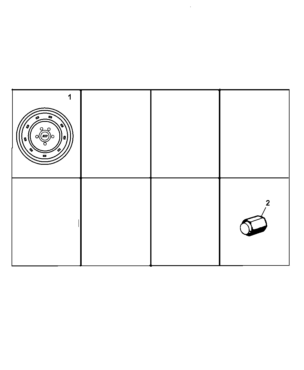 55345011 Genuine Dodge PAD HOOD SILENCER