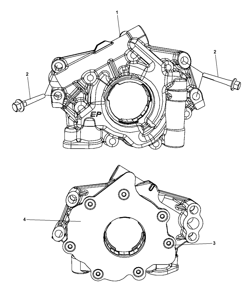 52014815AC Genuine Ram HEATER CORE