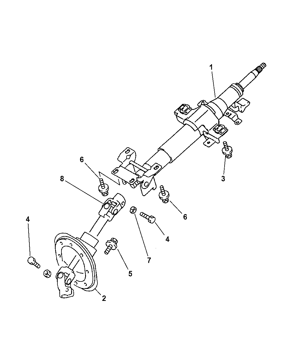 53031522AB Genuine Dodge CABLEACCELERATOR