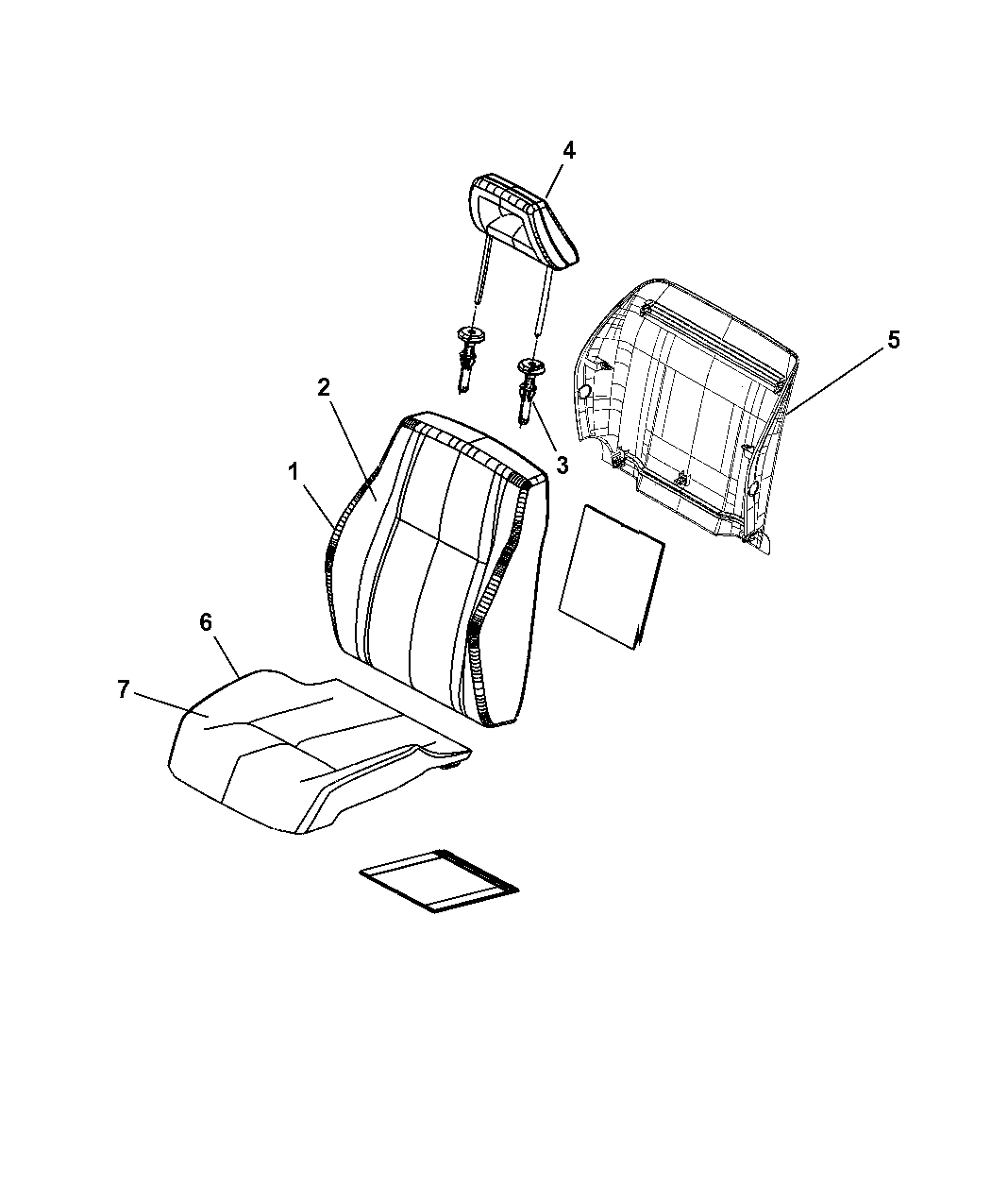 2005 Chrysler PT Cruiser Fork Control
