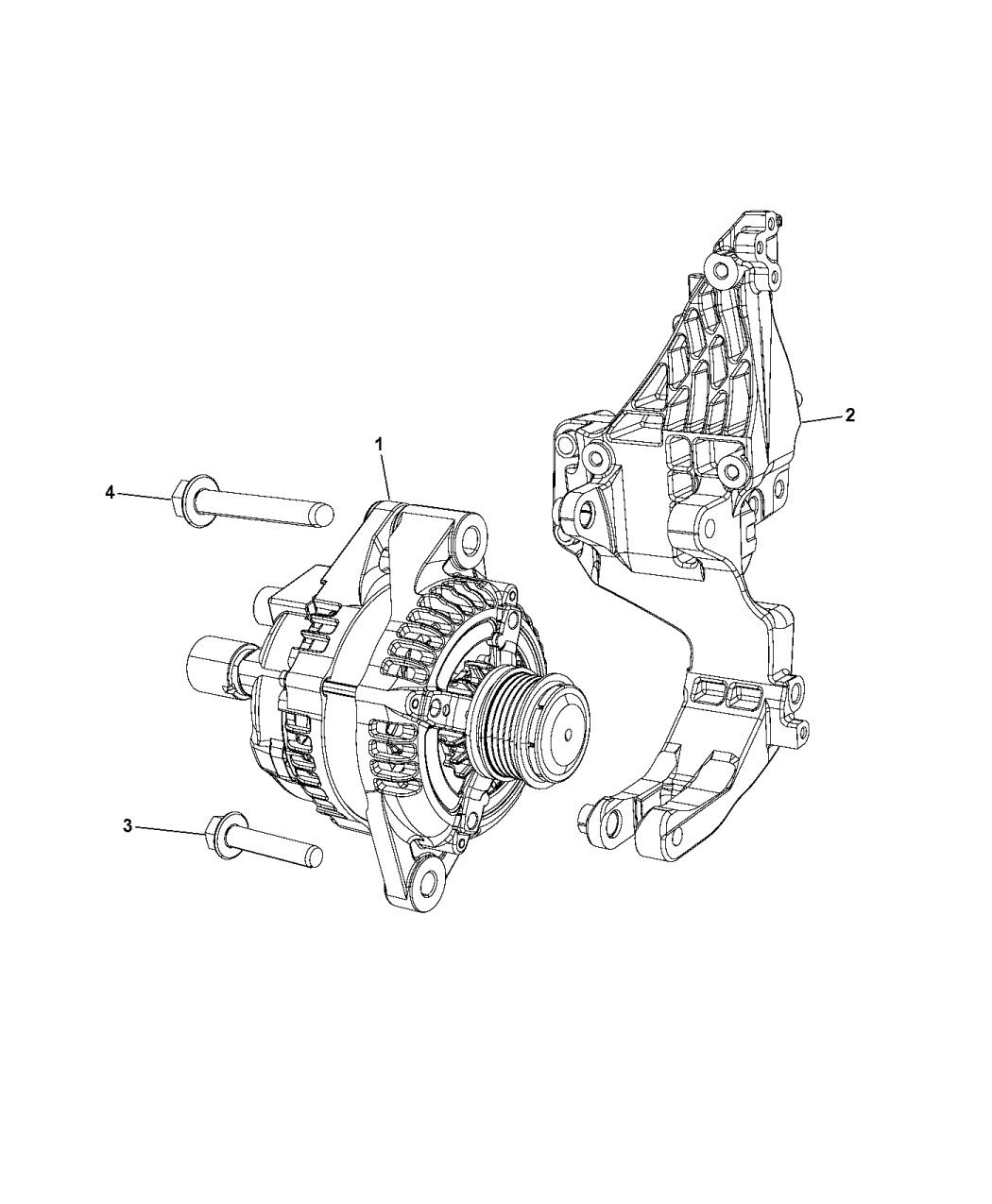 5058879AF Genuine Dodge HOSEHEATER SUPPLY AND RETURN
