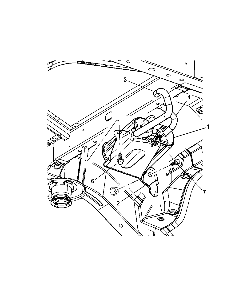 Jeep Cherokee Heater Hose Routing