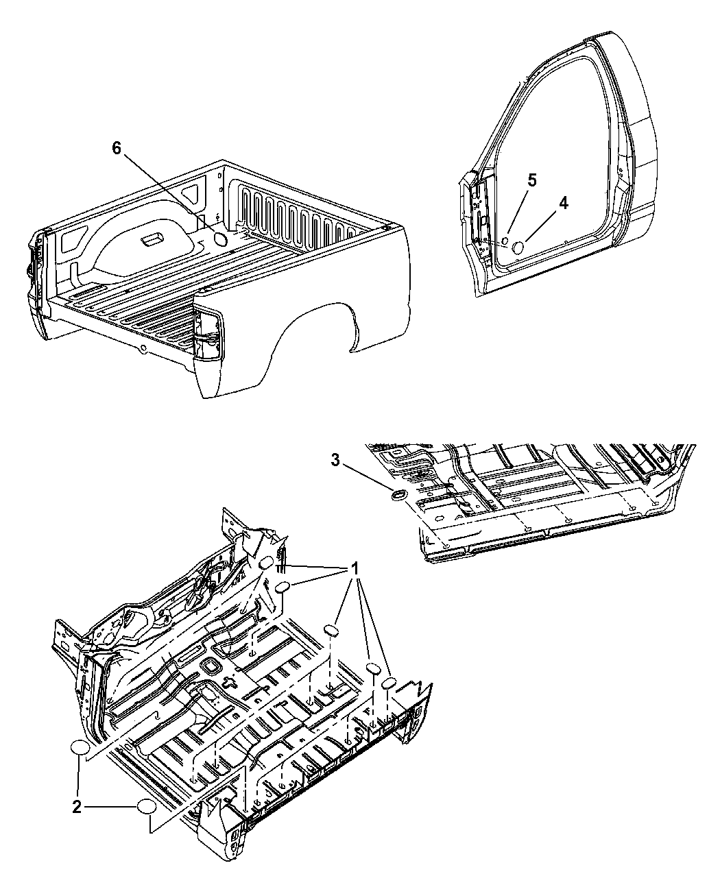 2009 Chrysler Aspen Power Distribution Center