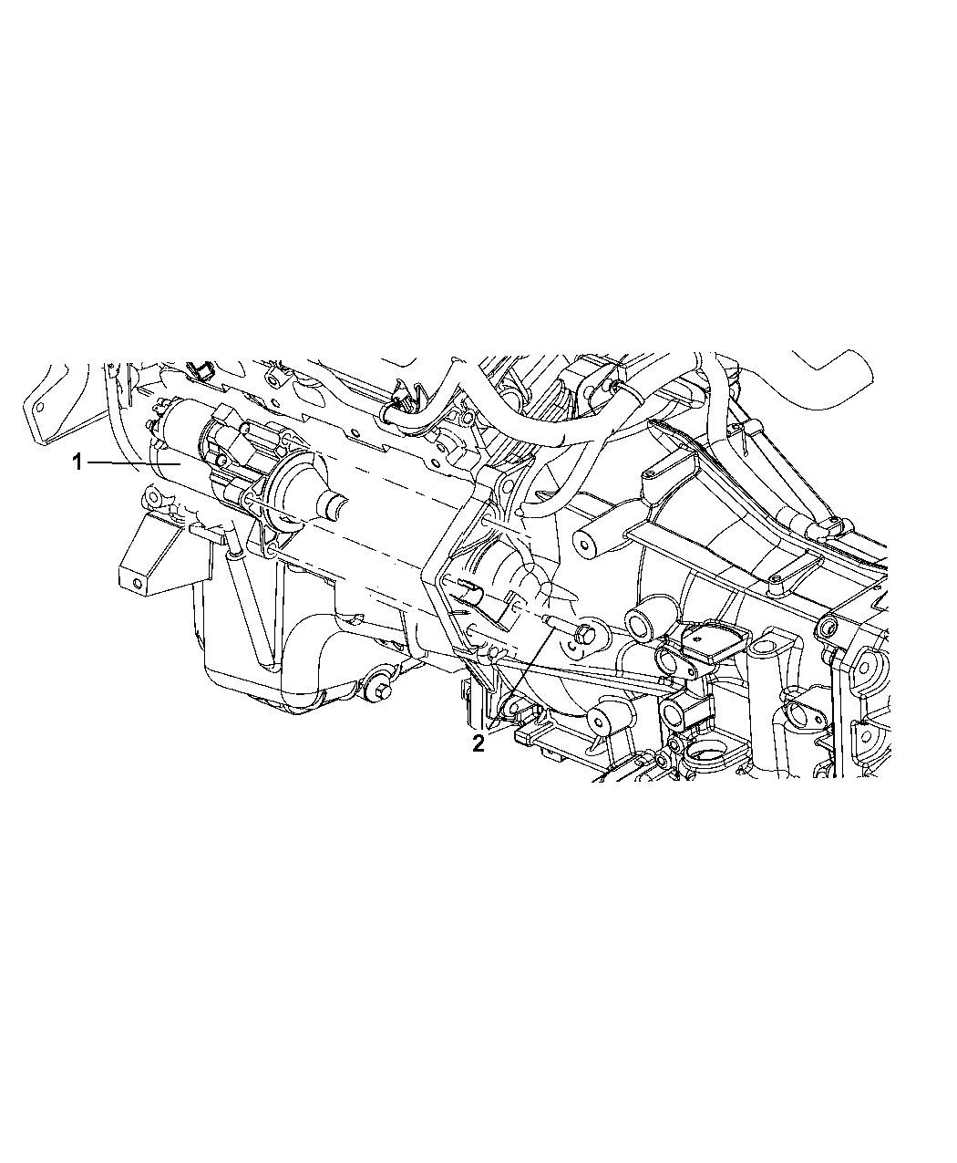 68105583aa genuine mopar adapter engine oil filter