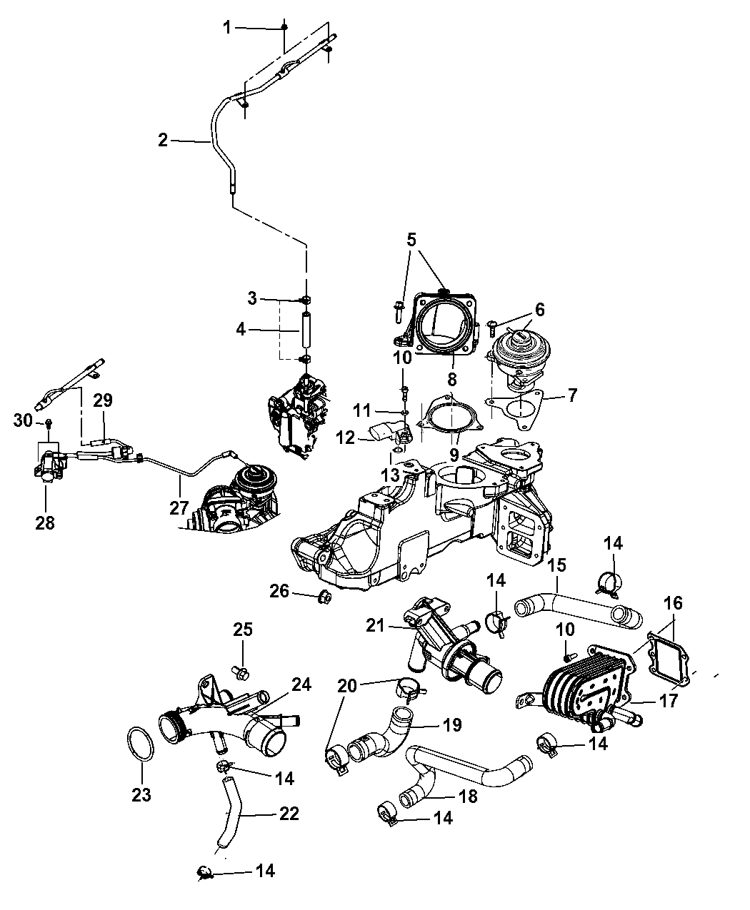 2001 Chrysler Sebring Coupe Horn