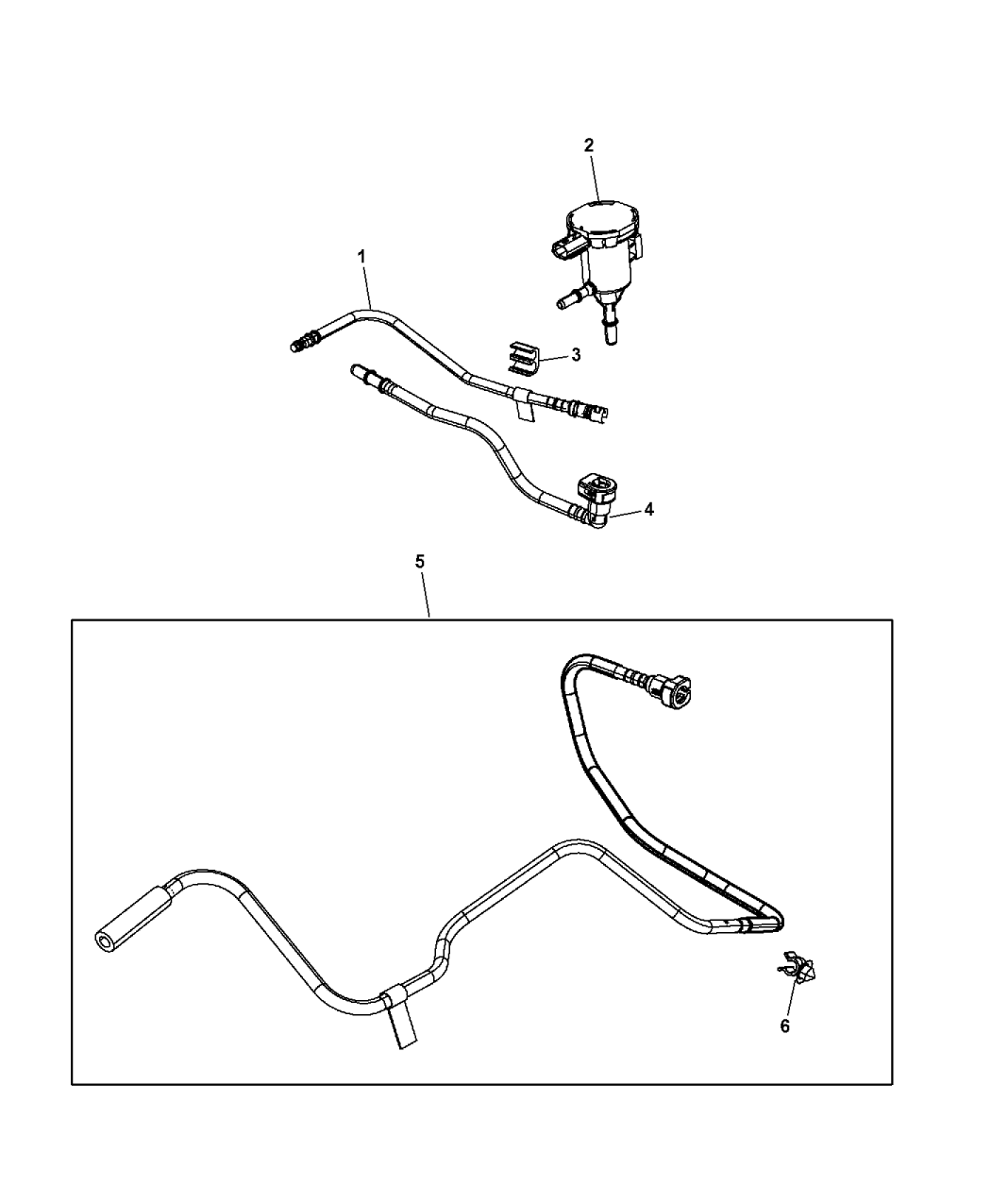 1990 Dodge Spirit Exhaust System - Diagram 3