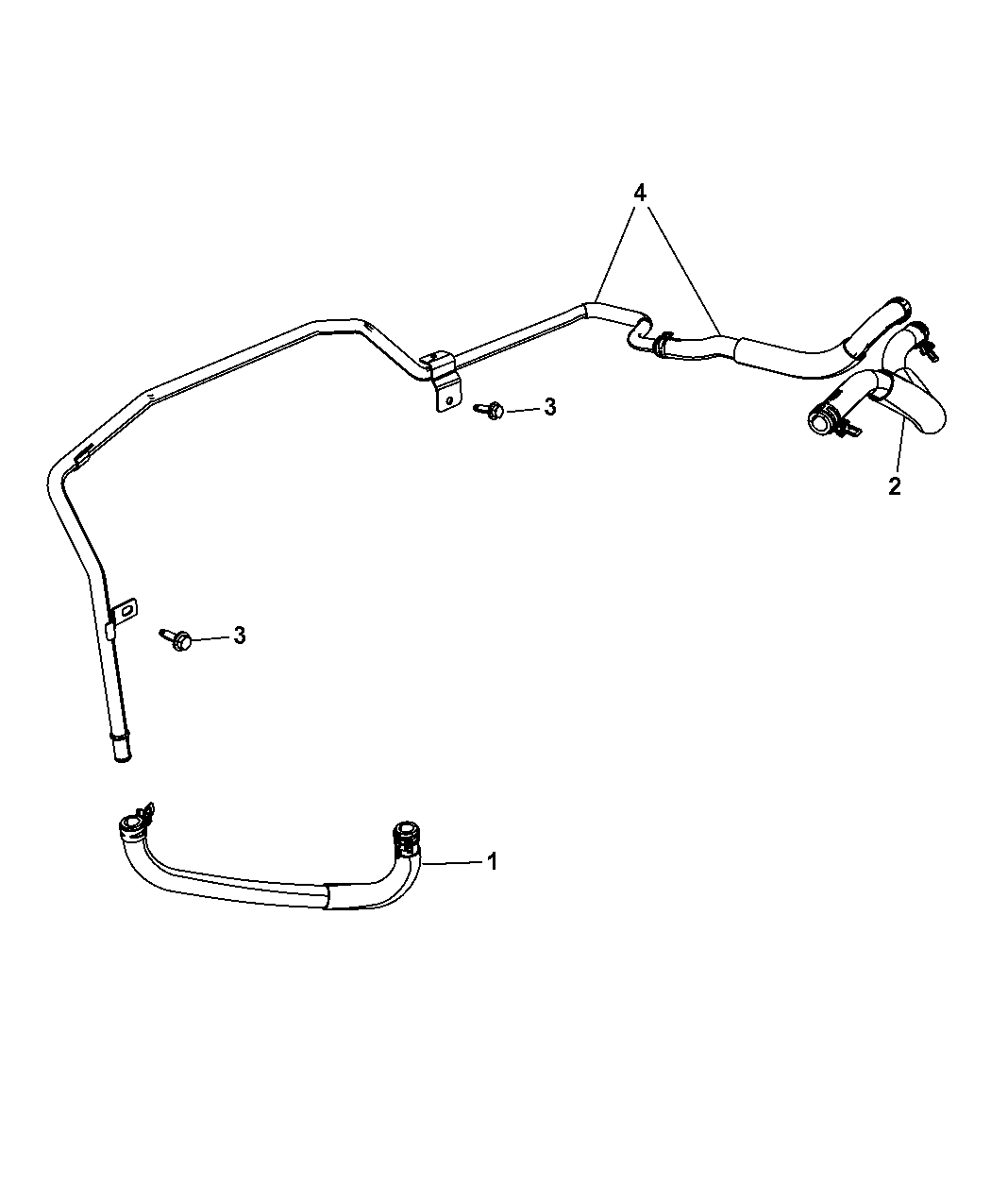 4589022AL Genuine Jeep LATCHREAR DOOR